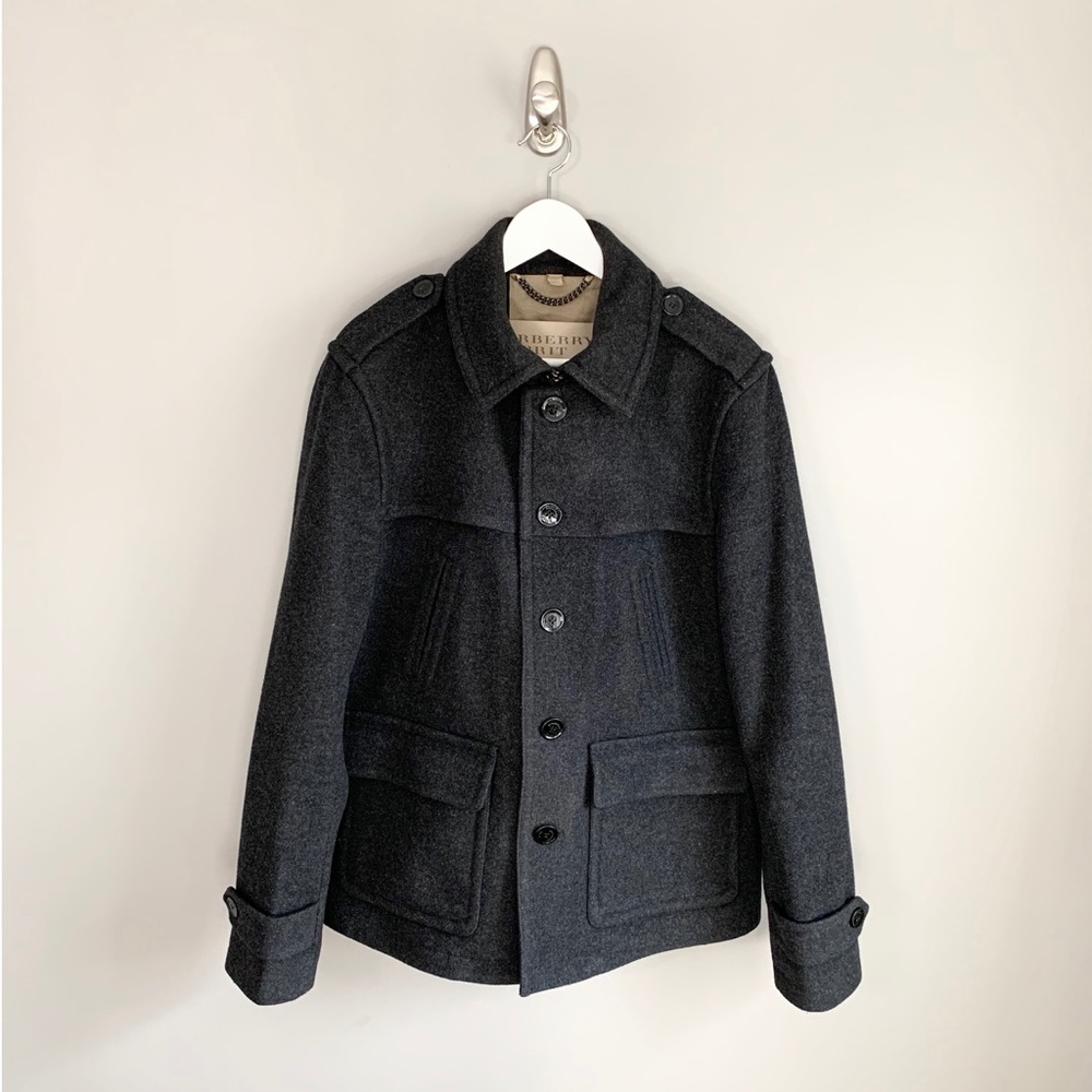 Mens Burberry Brit Wool Jacket